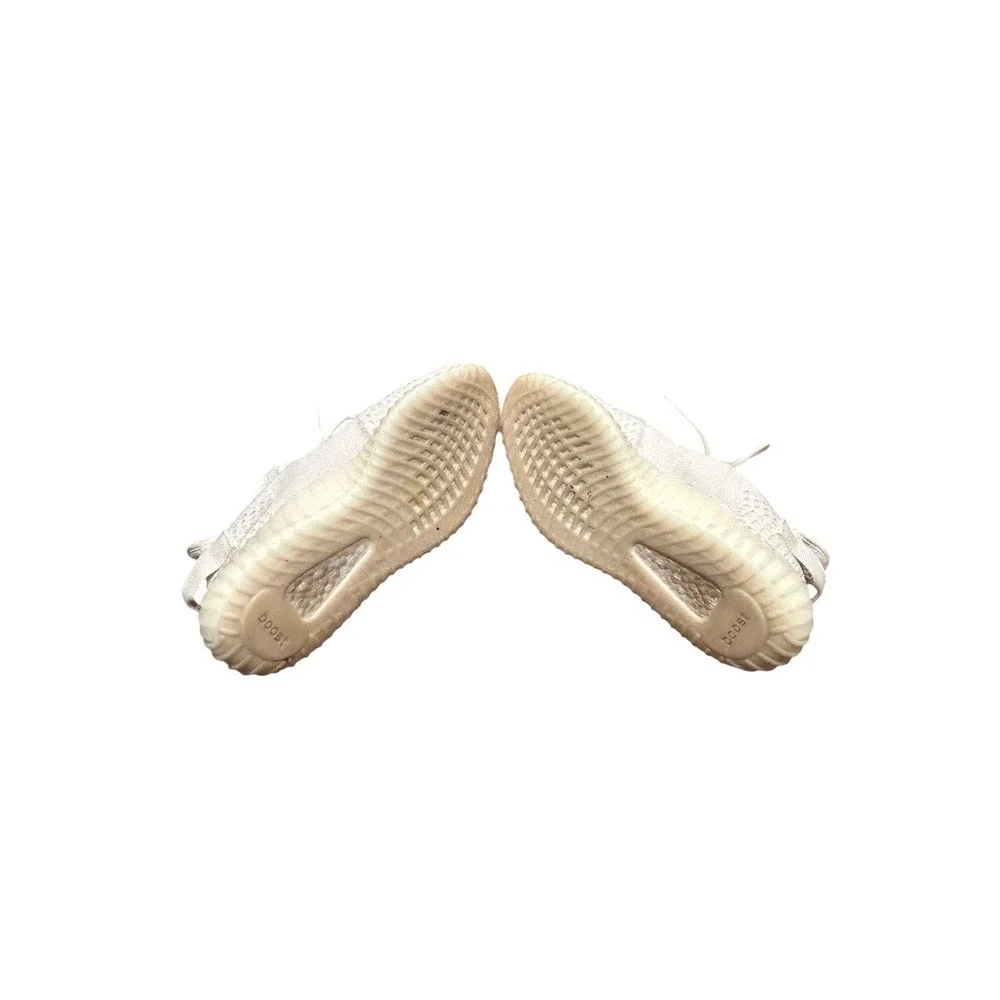Adidas Mens Yeezy Boost 350V2 HQ6316 White Sneakers Shoes Sz 8 HQ6316 Authentic